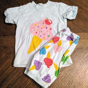 Cute Ice Cream Pajama Set